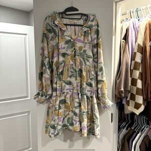 Entro Multicolor Floral Dress